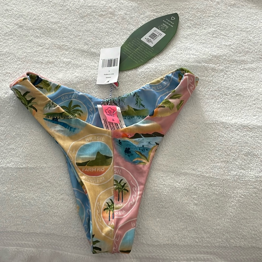 Brand New Tags Attached- Bikini Bottom- Farm Rio